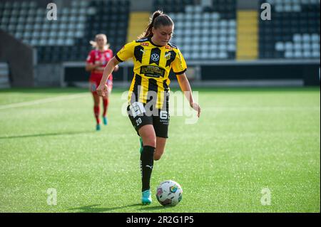 Gothenburg, Sweden. 19th May 2023. Hannah Wijk of BK Häcken during the OBOS Damallsvenskan game between BK Häcken and Linköping FC on May 19, 2023 in Gothenburg. Credit: Oskar Olteus / Alamy Live News Stock Photo