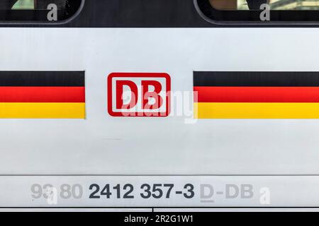 InterCityExpress, Deutsche Bahn AG logo, ICE4 XXL Federal Republic