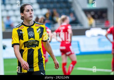 Gothenburg, Sweden. 19th May 2023. Clarissa Larisey of BK Häcken during the OBOS Damallsvenskan game between BK Häcken and Linköping FC on May 19, 2023 in Gothenburg. Credit: Oskar Olteus / Alamy Live News Stock Photo