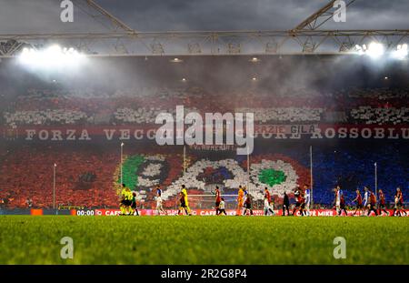 Genoa, Italy. 19th May, 2023. Genoa Cup Celebration during Genoa