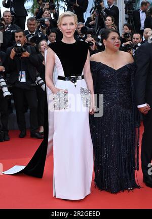 Cannes, France. 19th May, 2023. CANNES, FRANCE. May 19, 2023: Cate Blanchett at the Zone of Interest premiere at the 76th Festival de Cannes. Picture Credit: Paul Smith/Alamy Live News Stock Photo