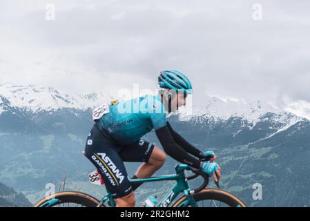 Bra, Turin, Italy. 19th May, 2023. Giro d'Italia 2023 - Stage 13 (Credit Image: © Matteo Secci/ZUMA Press Wire) EDITORIAL USAGE ONLY! Not for Commercial USAGE! Credit: ZUMA Press, Inc./Alamy Live News Stock Photo
