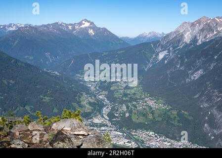 Oberinntal, Alps, Zams, Tyrol, Austria Stock Photo