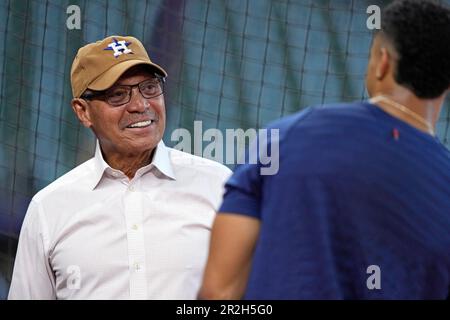 Houston Astros' Jose Abreu takes batting practice during spring training  baseball practice Tuesday, Feb. 21, 2023, in West Palm Beach, Fla. (AP  Photo/Jeff Roberson Stock Photo - Alamy