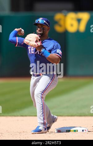 This is a 2023 photo of Ezequiel Duran of the Texas Rangers baseball team.  This image reflects the Texas Rangers active roster as of Tuesday, Feb. 21,  2023, when this image was