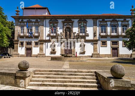 The Antigo Convento de Santa Clara Monastery in Guimaraes, Portugal, Europe Stock Photo