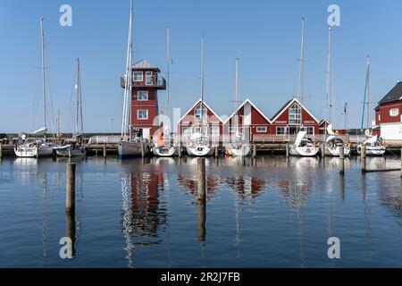 Bagenkop Harbour, Langeland Island, Denmark, Europe Stock Photo