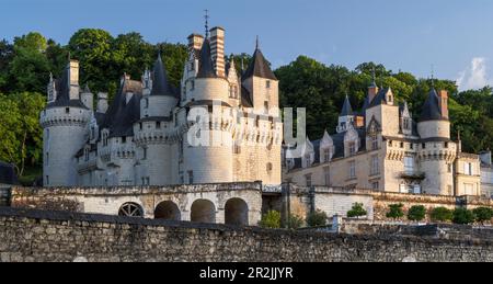 Chateau d'Ussé, Rigny-Ussé, Loire Valley, France Stock Photo