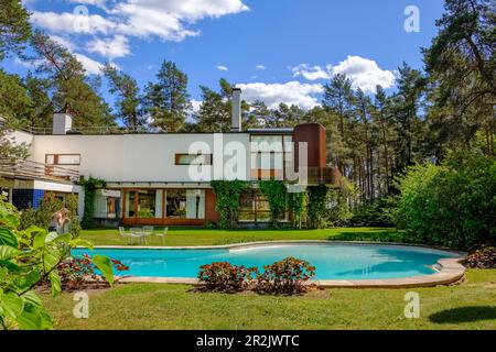 Villa Mairea by Alvar Aalto in Noormarkku, Finland Stock Photo