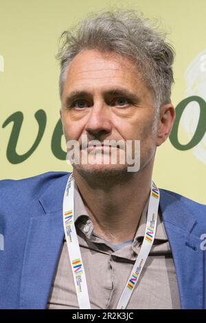 Turin, Italy. 19th May, 2023. Andreas Weber is guest of 2023 Torino Book Fair. Credit: Marco Destefanis/Alamy Live News Stock Photo
