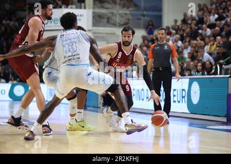 PalaSerradimigni, Sassari, Italy, May 18, 2023, Riccardo Moraschini (Umana Reyer Venezia)  during  Playoff - Banco di Sardegna Sassari vs Umana Reyer Stock Photo