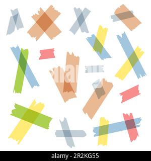 Colorful masking tape set vector Stock Vector by ©faitotoro 43189303