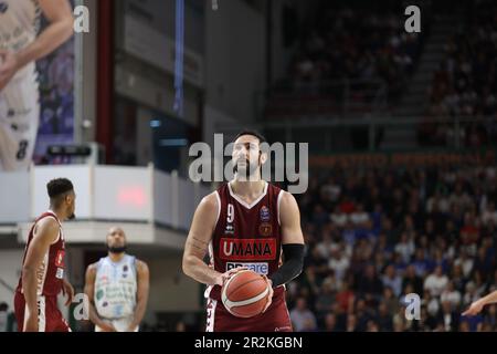 PalaSerradimigni, Sassari, Italy, May 18, 2023, Riccardo Moraschini (Umana Reyer Venezia)  during  Playoff - Banco di Sardegna Sassari vs Umana Reyer Stock Photo