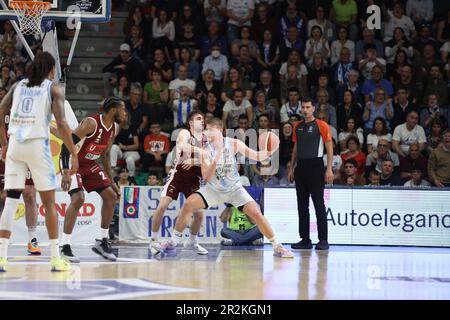 PalaSerradimigni, Sassari, Italy, May 18, 2023, Kaspar Treier (Banco di Sardegna Sassari)  during  Playoff - Banco di Sardegna Sassari vs Umana Reyer Stock Photo