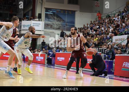 PalaSerradimigni, Sassari, Italy, May 18, 2023, Riccardo Moraschini (Umana Reyer Venezia)  during  Playoff - Banco di Sardegna Sassari vs Umana Reyer Stock Photo