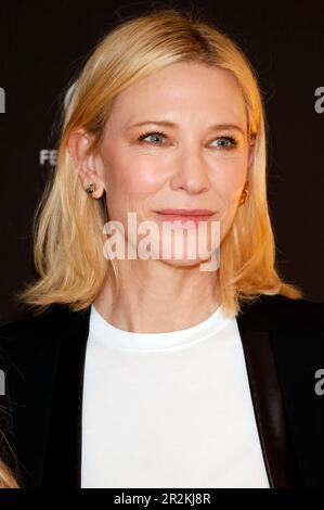 Cannes, Frankreich. 20th May, 2023. Cate Blanchett beim Kering 'Women in Motion' Talk auf dem Festival de Cannes 20223/76. Internationale Filmfestspiele von Cannes im Majestic Hotel. Cannes, 18.05.2023 Credit: Geisler-Fotopress GmbH/Alamy Live News Stock Photo