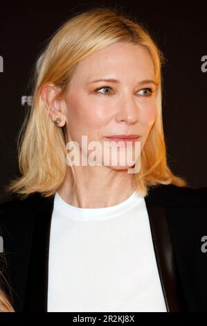 Cannes, Frankreich. 20th May, 2023. Cate Blanchett beim Kering 'Women in Motion' Talk auf dem Festival de Cannes 20223/76. Internationale Filmfestspiele von Cannes im Majestic Hotel. Cannes, 18.05.2023 Credit: Geisler-Fotopress GmbH/Alamy Live News Stock Photo