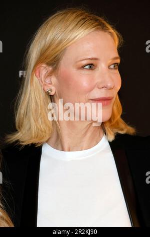 Cannes, Frankreich. 20th May, 2023. Cate Blanchett beim Kering 'Women in Motion' Talk auf dem Festival de Cannes 20223/76. Internationale Filmfestspiele von Cannes im Majestic Hotel. Cannes, 18.05.2023 Credit: Geisler-Fotopress GmbH/Alamy Live News Stock Photo