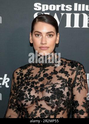 Model Lorena Duran attends the Sports Illustrated Swimsuit 2022 issue