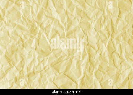 Pastel Yellow Wrinkled Paper Texture Background Wallpaper Stock  Illustration