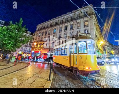 Lisbon, Lisbon, Portugal. 20th May, 2023. Historical Tram #28 Lisbon (Credit Image: © Alessio De Marco/ZUMA Press Wire) EDITORIAL USAGE ONLY! Not for Commercial USAGE! Stock Photo