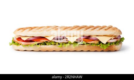 Sandwich isolated on white background Stock Photo