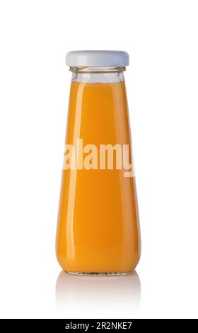 Juice bottle isolated on white background Stock Photo