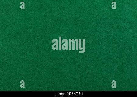 Poker table felt background in green color Stock Photo