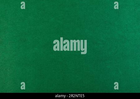 Poker table felt background in green color Stock Photo