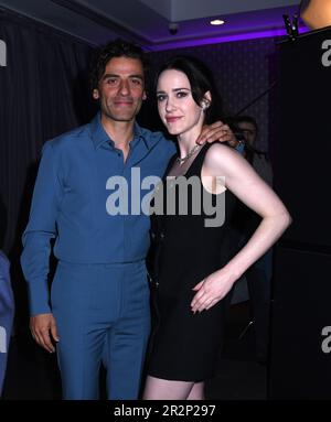 May 19, 2023, New York, New York, USA: Oscar Isaac and Rachel Brosnahan attend the 89th Annual Drama League Awards at The Ziegfeld Ballroom in New York. (Credit Image: © Photo Image Press via ZUMA Press Wire) EDITORIAL USAGE ONLY! Not for Commercial USAGE! Stock Photo
