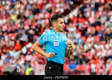 May 20, 2023: ALMERIA, SPAIN - MAY 20: Del Cerro Grande during the match between UD Almeria and RCD Mallorca of La Liga Santander on May 20, 2023 at PowerHorse Stadium in Almeria, Spain. (Credit Image: © Samuel CarreÃ±O/PX Imagens via ZUMA Press Wire) EDITORIAL USAGE ONLY! Not for Commercial USAGE! Stock Photo