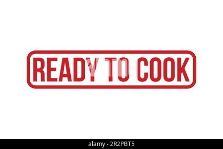 Ready To Cook Rubber Stamp Seal Vector Stock Vector