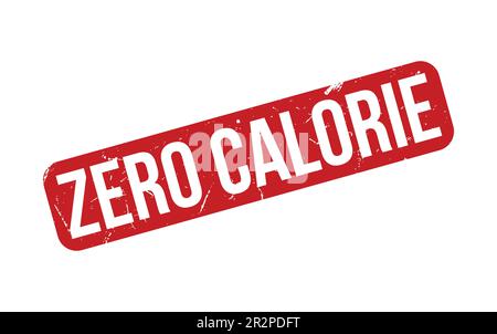 Zero calorie sign or stamp Royalty Free Vector Image