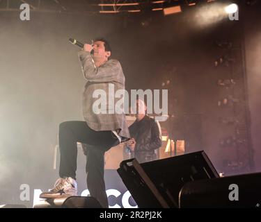 Milano, Italy. 20th May, 2023. Zero Assoluto, Matteo Maffucci during Zero Assoluto, Music Concert in Milano, Italy, May 20 2023 Credit: Independent Photo Agency/Alamy Live News Stock Photo