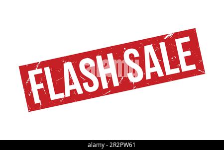 Flash Sale Rubber Stamp Seal Vector Stock Vector
