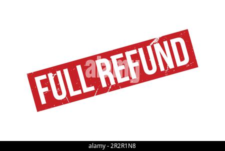Full Refund Rubber Stamp Seal Vector Stock Vector