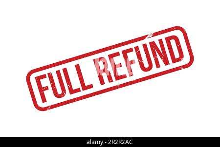 Full Refund Rubber Stamp Seal Vector Stock Vector