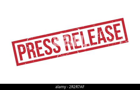 Press Release Rubber Stamp Seal Vector Stock Vector