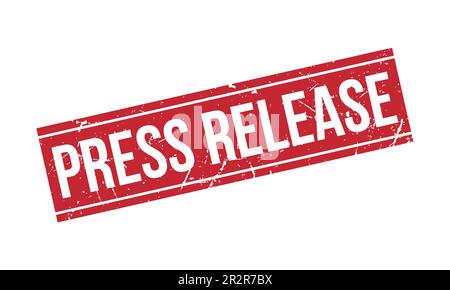 Press Release Rubber Stamp Seal Vector Stock Vector