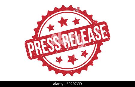Press Release Rubber Stamp Seal Vector Stock Vector