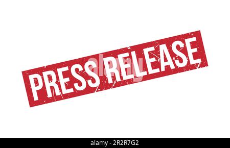 Press Release Rubber Stamp Seal Vector Stock Vector