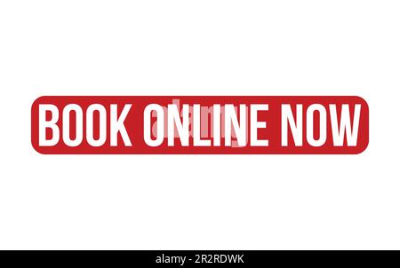 Book Online Now Rubber Stamp Seal Vector Stock Vector