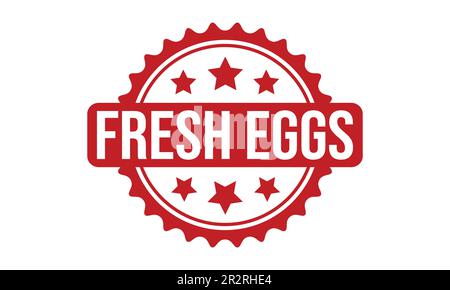 Fresh eggs Rubber Stamp Seal Vector Stock Vector