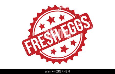 Fresh eggs Rubber Stamp Seal Vector Stock Vector