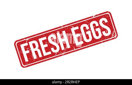 Fresh eggs Rubber Stamp Seal Vector Stock Vector