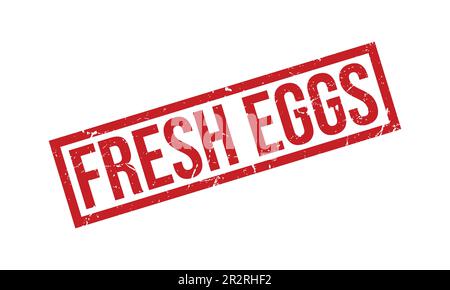 Fresh eggs Rubber Stamp Seal Vector Stock Vector