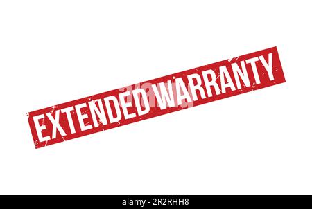 Extended Warranty Rubber Stamp Seal Vector Stock Vector