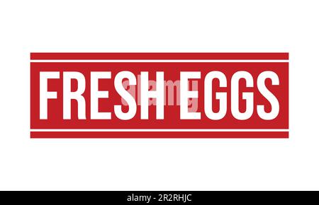 Fresh eggs Rubber Stamp Seal Vector Stock Vector