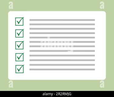 clipboard with check list vector design Stock Vector