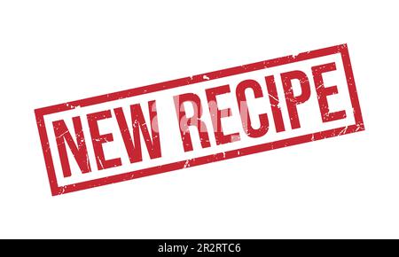 New Recipe Rubber Stamp Seal Vector Stock Vector Image & Art - Alamy